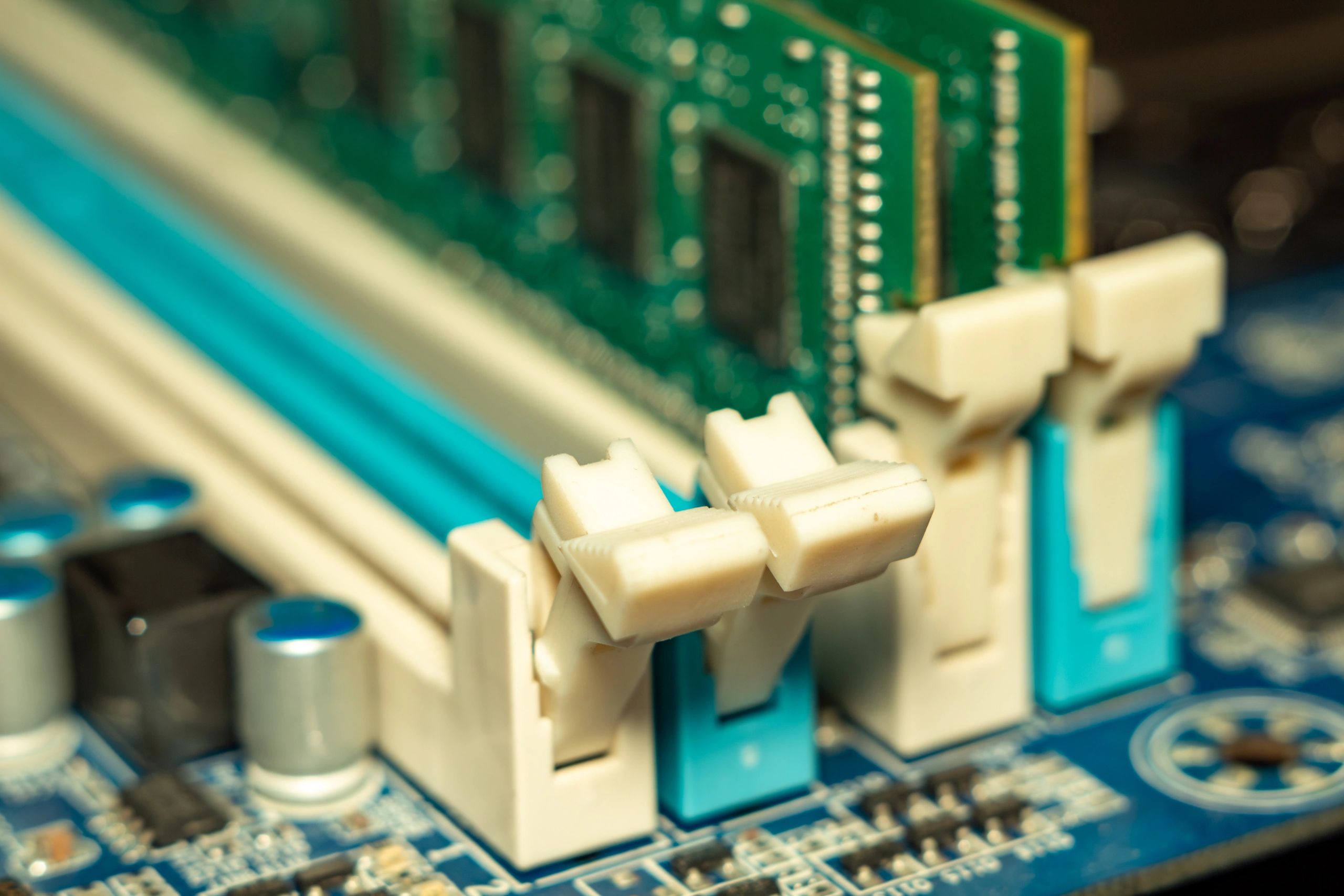 Detailed computer hardware close-up symbolizing hands-on technical support